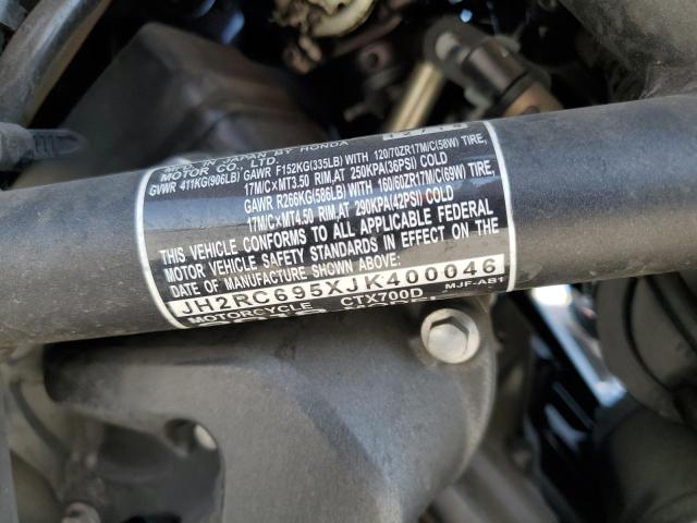 2018 HONDA CTX700 D - JH2RC695XJK400046