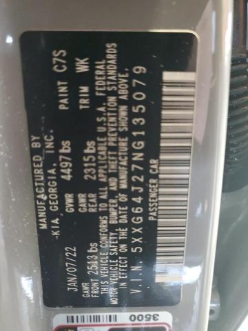2022 KIA K5 GT LINE - 5XXG64J27NG135079