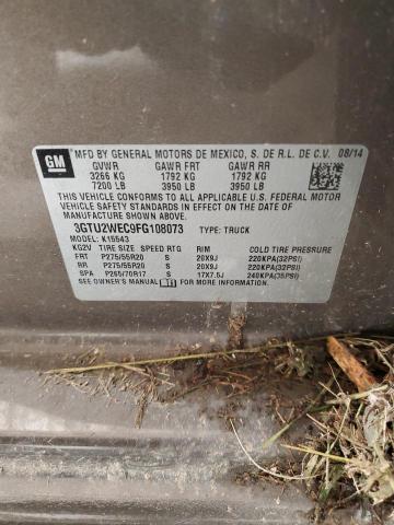 2015 GMC SIERRA K15 - 3GTU2WEC9FG108073
