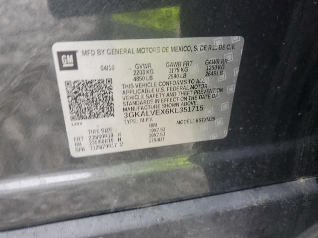 2019 GMC TERRAIN SL 3GKALVEX6KL351715