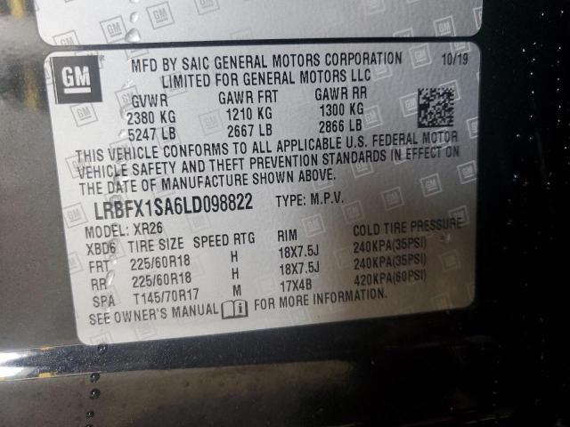 2020 BUICK ENVISION P - LRBFX1SA6LD098822