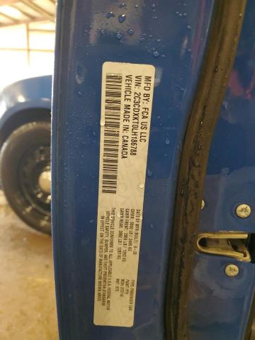 2020 DODGE CHARGER PO 2C3CDXKT0LH186788