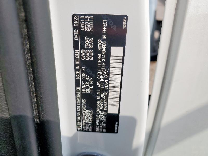 2023 VOLVO XC40 ULTIM YV4K92HM3P2037055