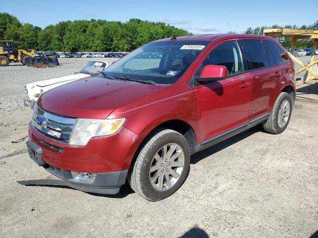 FORD EDGE SEL 2009 red  gas 2FMDK48C19BA29628 photo #1