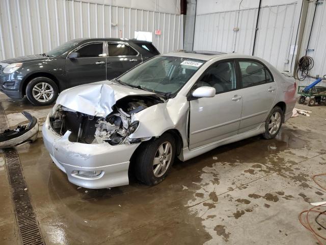 TOYOTA COROLLA CE 2006 silver  gas 1NXBR30E36Z618177 photo #1