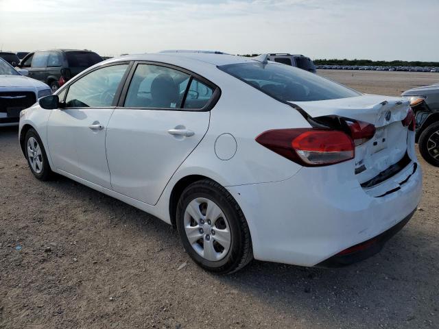 KIA FORTE LX 2017 white  gas 3KPFK4A79HE041933 photo #3