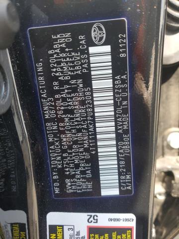 2023 TOYOTA CAMRY SE N - 4T1T11AK7PU823085
