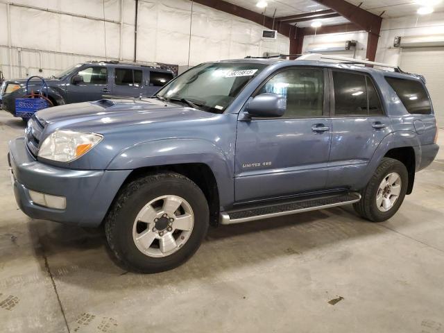 TOYOTA 4RUNNER LI 2004 blue  gas JTEBT17R040037562 photo #1
