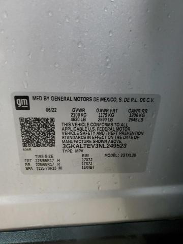 2022 GMC TERRAIN SL - 3GKALTEV3NL249523