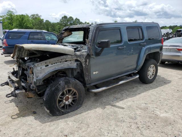 HUMMER H3 2007 teal  gas 5GTDN13E378237943 photo #1