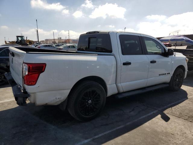 NISSAN TITAN SV 2018 white  gas 1N6AA1E68JN533364 photo #4