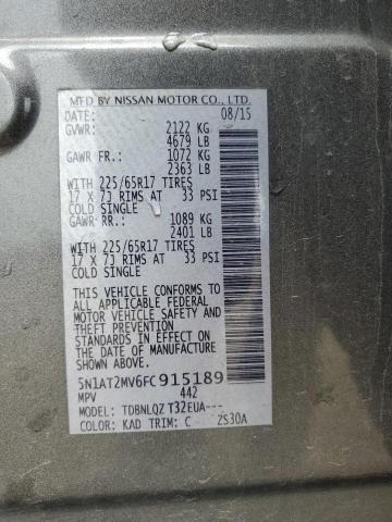 2015 NISSAN ROGUE S - 5N1AT2MV6FC915189
