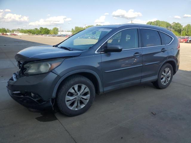 HONDA CR-V EXL 2013 silver 4dr spor gas 2HKRM4H72DH644399 photo #1