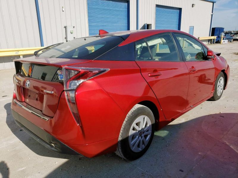 Vin: jtdkbrfu9g3524886, lot: 57903665, toyota prius 20163
