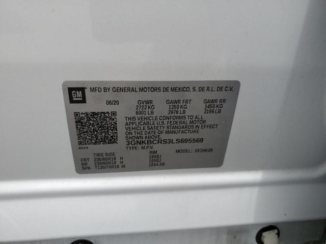 2020 CHEVROLET BLAZER 2LT - 3GNKBCRS3LS695569