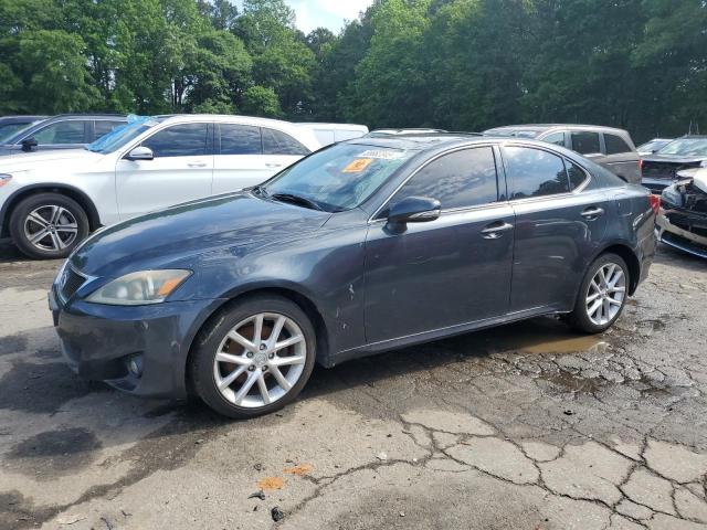 LEXUS IS 250 2011 gray  gas JTHCF5C2XB5050933 photo #1