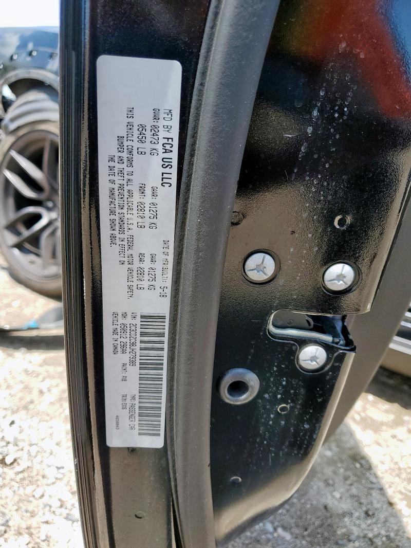 2018 DODGE CHALLENGER - 2C3CDZC98JH279389