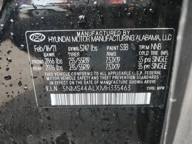 2021 HYUNDAI SANTA FE L - 5NMS44ALXMH335463