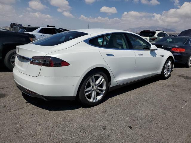 TESLA MODEL S 2015 white hatchbac electric 5YJSA1E11FF113978 photo #4