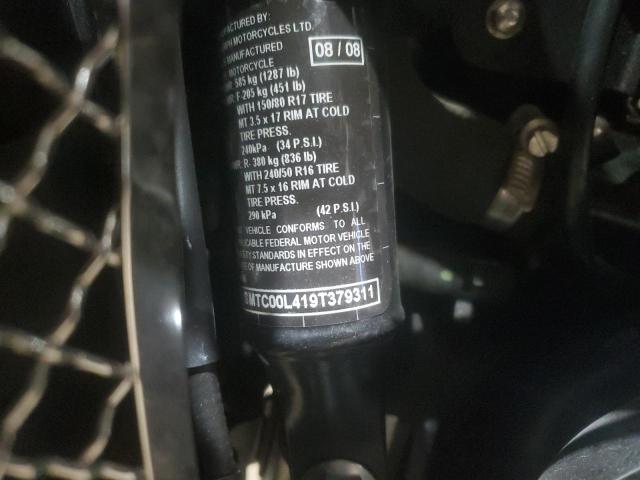 2009 TRIUMPH MOTORCYCLE ROCKET III - SMTC00L419T379311