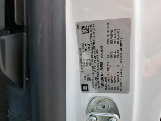 2017 CHEVROLET COLORADO - 1GCHSBEA6H1208657