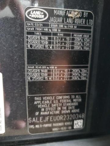 2024 LAND ROVER DEFENDER 1 - SALEJFEU0R2320348