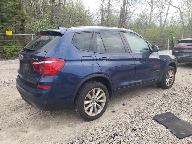 Vin: 5uxwx9c55h0t14187, lot: 55049325, bmw x3 xdrive28i 20173