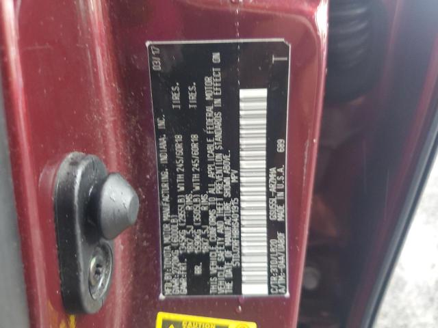 2017 TOYOTA HIGHLANDER - 5TDJZRFH8HS401915