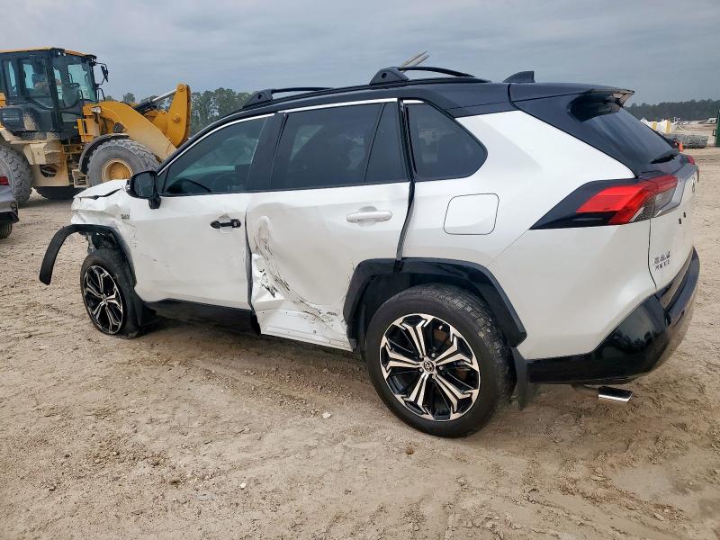 TOYOTA RAV4 PRIME 2023 white  hybrid engine JTMEB3FV5PD146871 photo #3