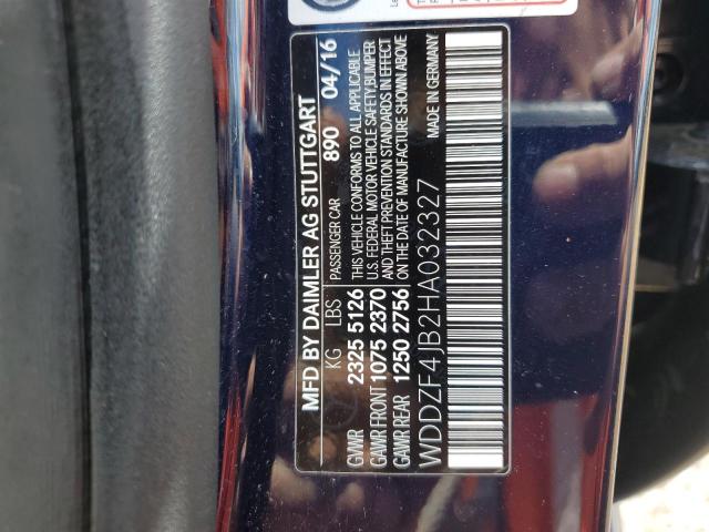 2017 MERCEDES-BENZ E 300 - WDDZF4JB2HA032327