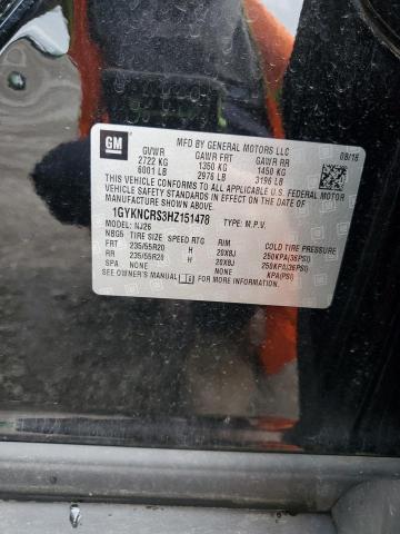 2017 CADILLAC XT5 PREMIU - 1GYKNCRS3HZ151478