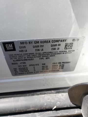 2021 BUICK ENCORE GX - KL4MMESL0MB165951