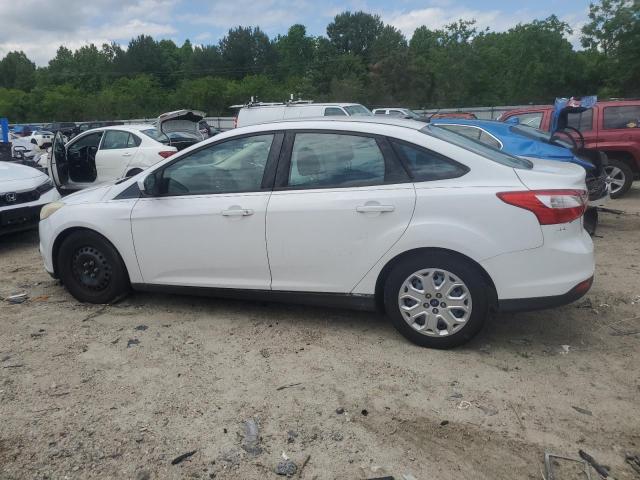 FORD FOCUS SE 2012 white sedan 4d gas 1FAHP3F29CL192410 photo #3