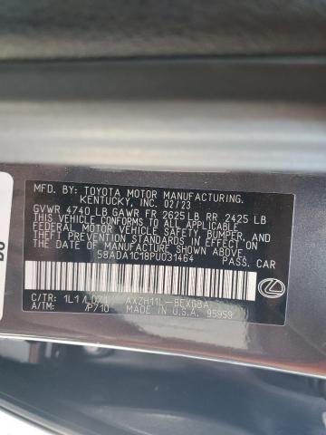 2023 LEXUS ES 300H BA 58ADA1C18PU031464