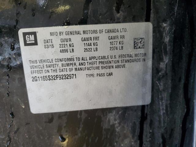 2G1165S32F9232971 2015 CHEVROLET IMPALA