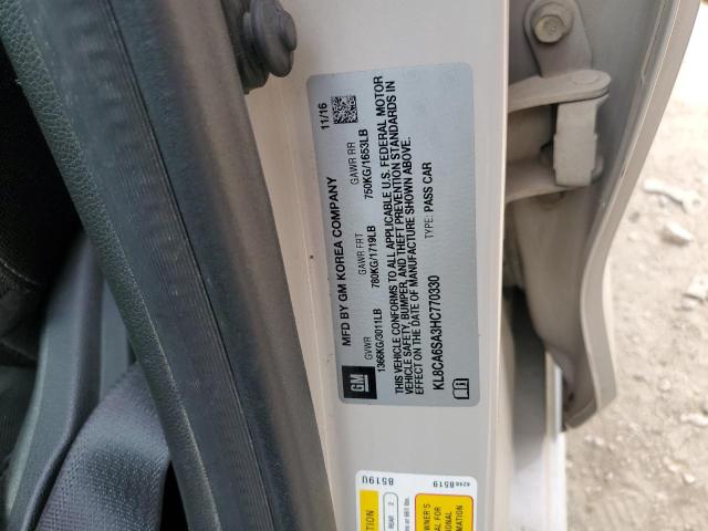 2017 CHEVROLET SPARK LS - KL8CA6SA3HC770330