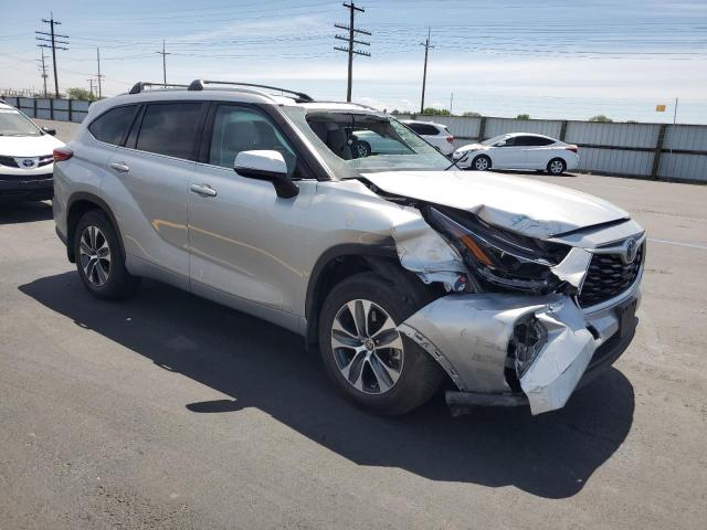 Vin: 5tdgbrch7ns549729, lot: 58220125, toyota highlander hybrid xle 20224