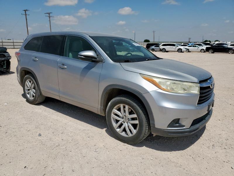 Vin: 5tdzarfh4es004949, lot: 55605735, toyota highlander le 20144