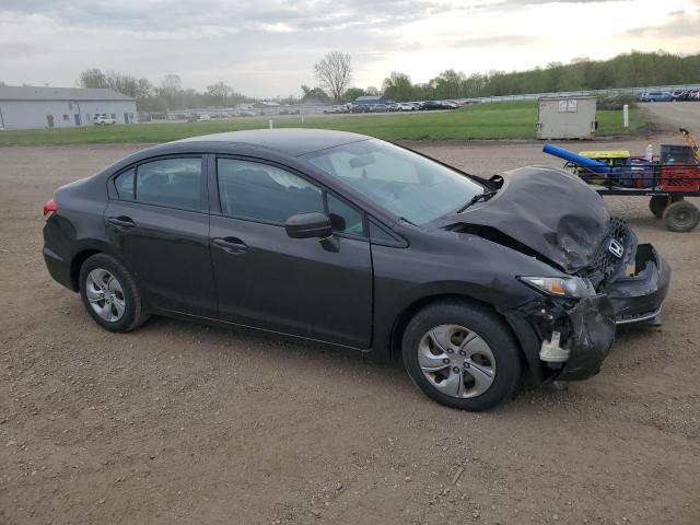 Vin: 2hgfb2f52eh536018, lot: 55319345, honda civic lx 20144