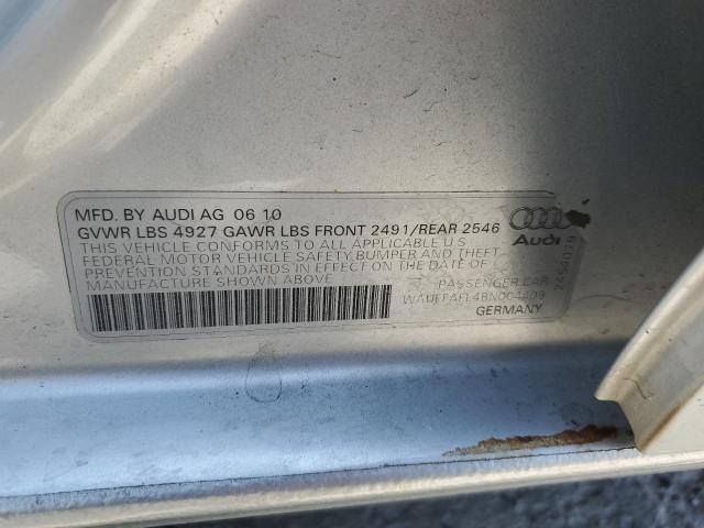 wauffafl4bn004409 - 2011 Audi a4 premium plus - #58573855
