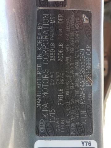 2016 KIA FORTE LX - KNAFX4A65G5550949