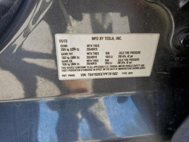 2023 TESLA MODEL Y - 7SAYGDEE7PF781902