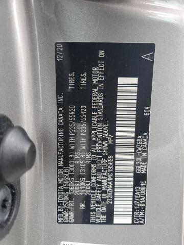 2021 LEXUS RX 350 - 2T2HZMAA1MC195699