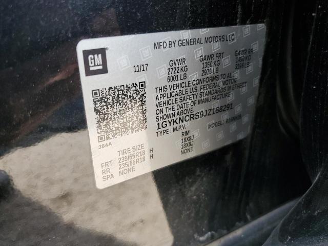 2018 CADILLAC XT5 LUXURY - 1GYKNCRS9JZ168291