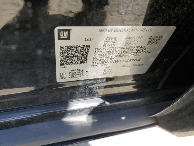 2018 CHEVROLET TRAVERSE P - 1GNERKKW1JJ167706