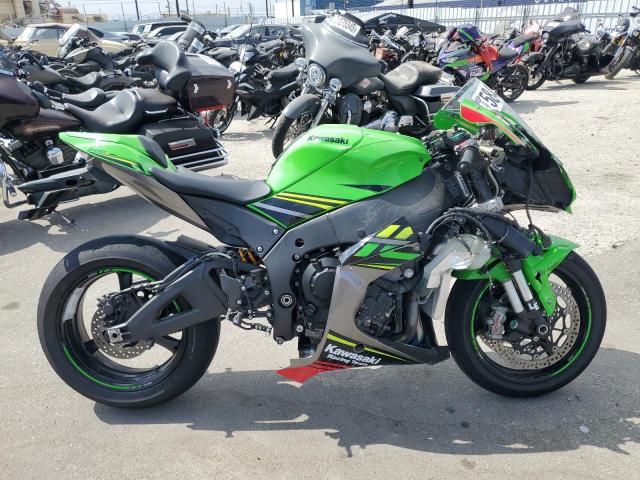 KAWASAKI ZX1002 2019 green  gas JKBZXVF14KA000330 photo #1