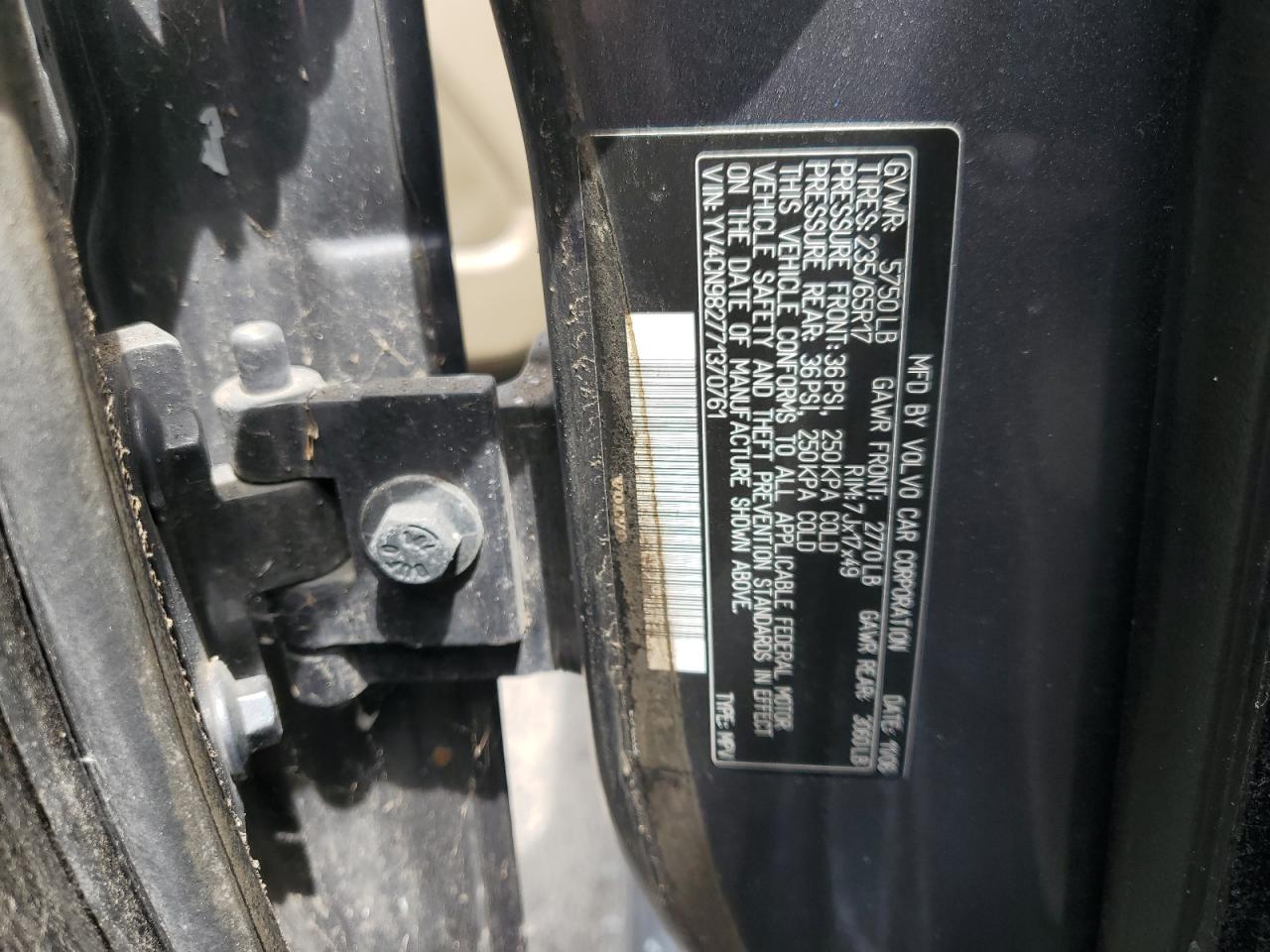 Lot #3204985133 2007 VOLVO XC90 3.2