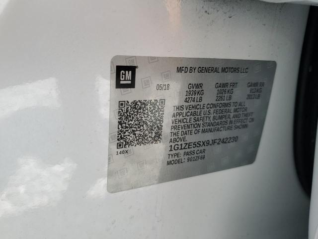 2018 CHEVROLET MALIBU PRE - 1G1ZE5SX9JF242230