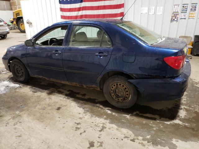 TOYOTA COROLLA CE 2008 blue  gas 1NXBR32E88Z018304 photo #3