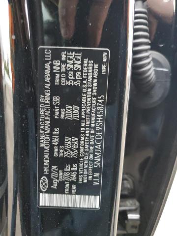 2025 HYUNDAI TUCSON 5NMJACDE9SH458745